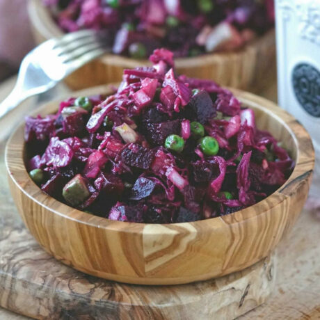 russian beet salad vinaigrette