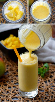 Mango Pineapple Smoothie (3 Ways) | Healthy Taste Of Life