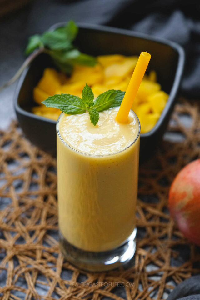 Mango Pineapple Smoothie (3 Ways) | Healthy Taste Of Life