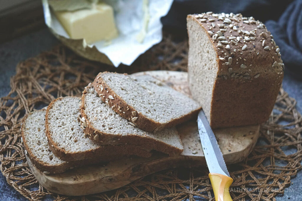 Soft Buckwheat Bread Recipe Gf Df Healthy Taste Of Life