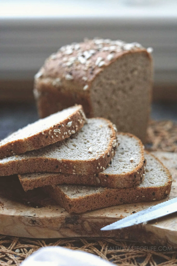 Soft Buckwheat Bread Recipe Gf Df Healthy Taste Of Life