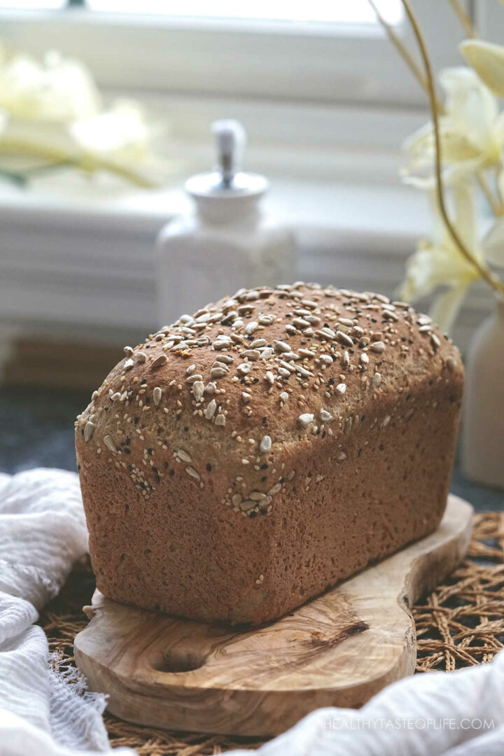 Soft Buckwheat Bread Recipe Gf Df Healthy Taste Of Life