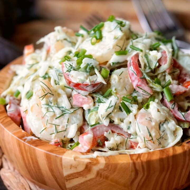 Shrimp Cabbage Salad | Healthy Taste Of Life