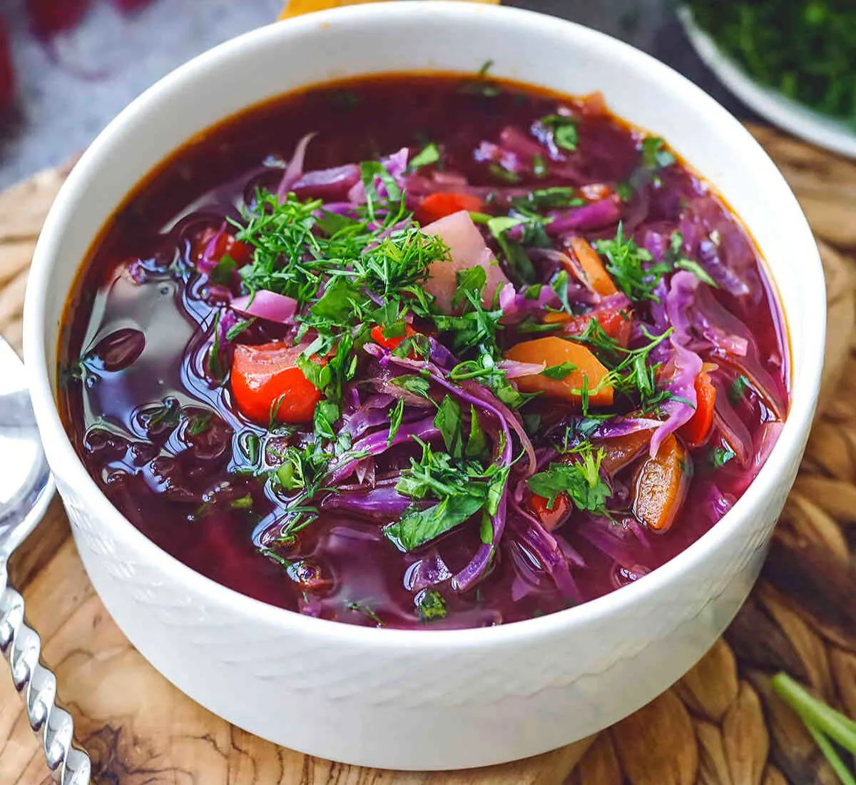 red cabbage soup featured image