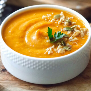 roasted butternut squash soup with carrot recipe