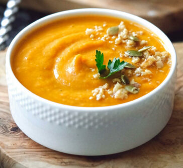 roasted butternut squash soup with carrot recipe