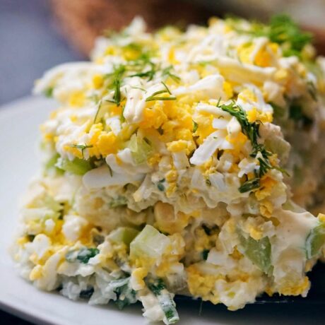 potato & egg salad featured image