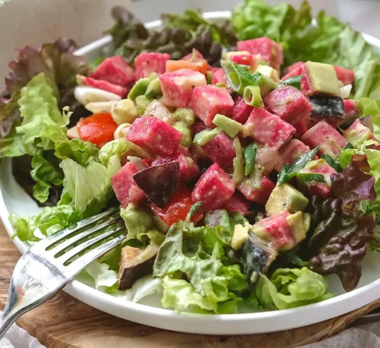 watermelon radish salad recipe featured image