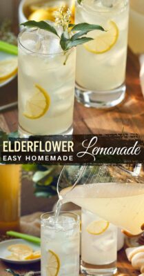 Quench your thirst with this refreshing Elderflower Lemonade recipe - a zesty and floral concoction bursting with flavor. Sip on this homemade Elderflower Lemonade and delight in the perfect blend of delicate elderflower infusion and tangy lemon. Create this summer drink easily at home with easy instructions. #RefreshingBeverages #elderflower #lemonde