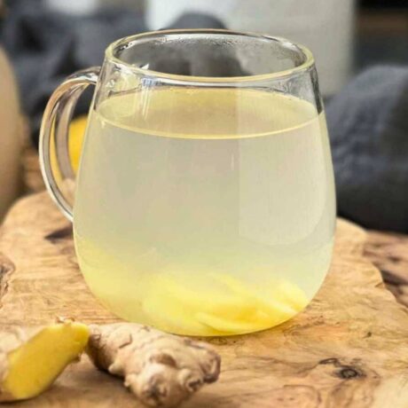 ginger water recipe featured image healthytasteoflife