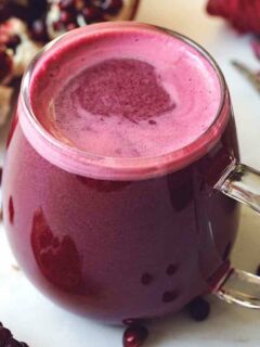 beet and pomegranate juice featured image