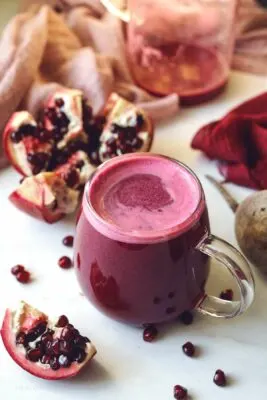 pomegranate-and-beet-juice