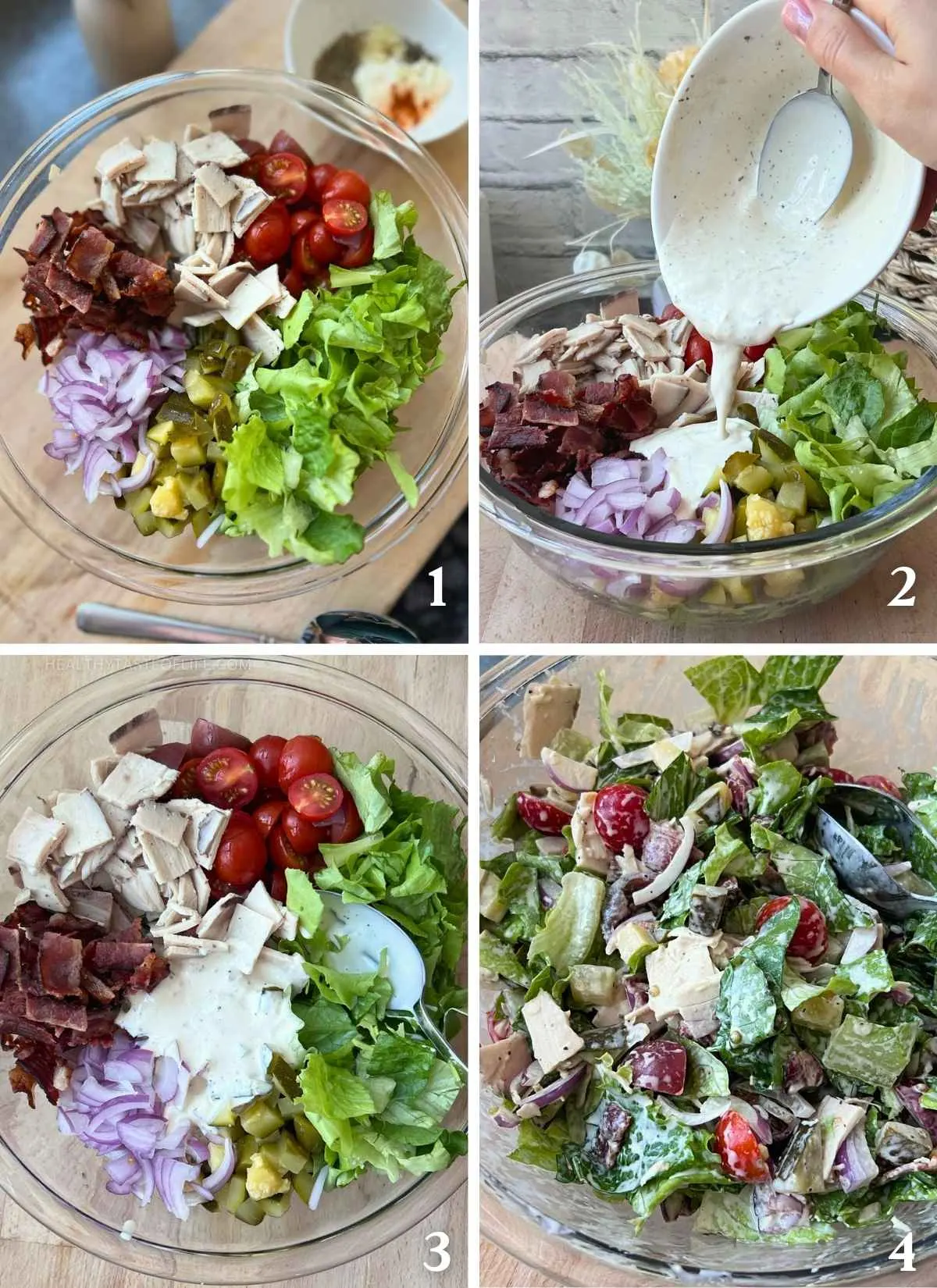 grinder salad recipe step-by-step