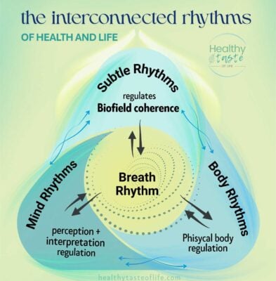 Rhythms that run your health and life. HealthyTasteOfLife