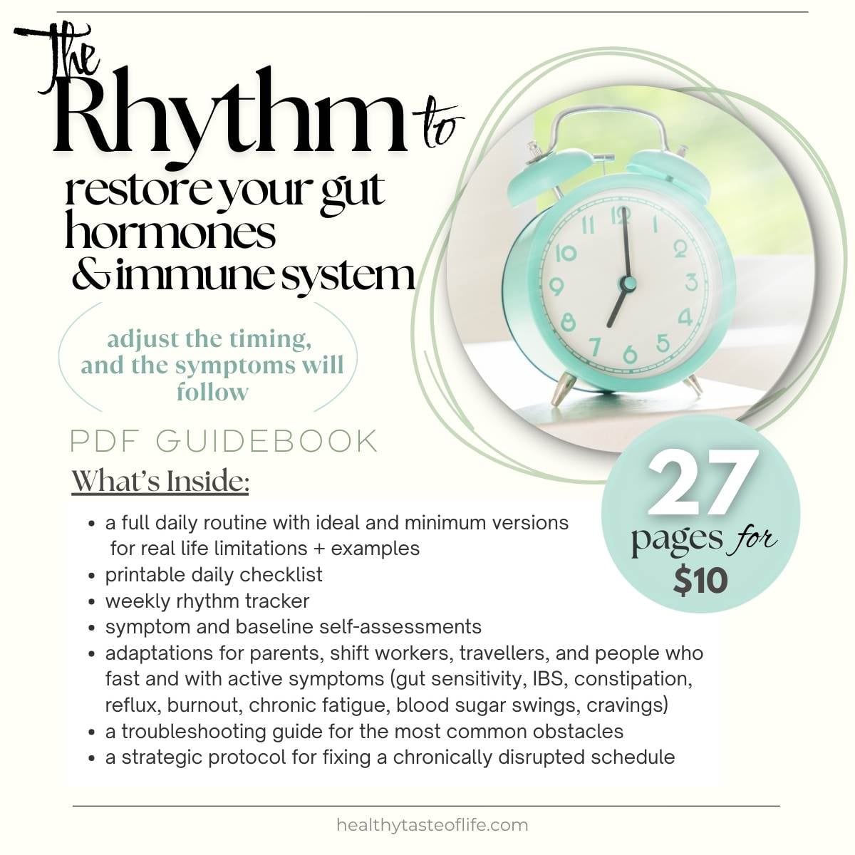 Restore Rhythm Healthy Taste oF Life PDF