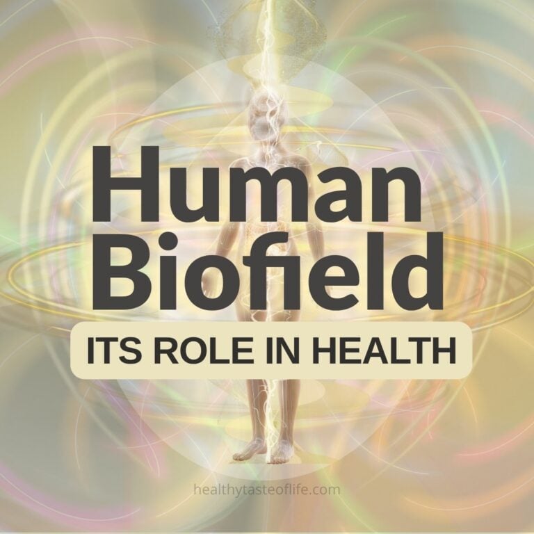 Represantation of Human Biofield subtle energy field