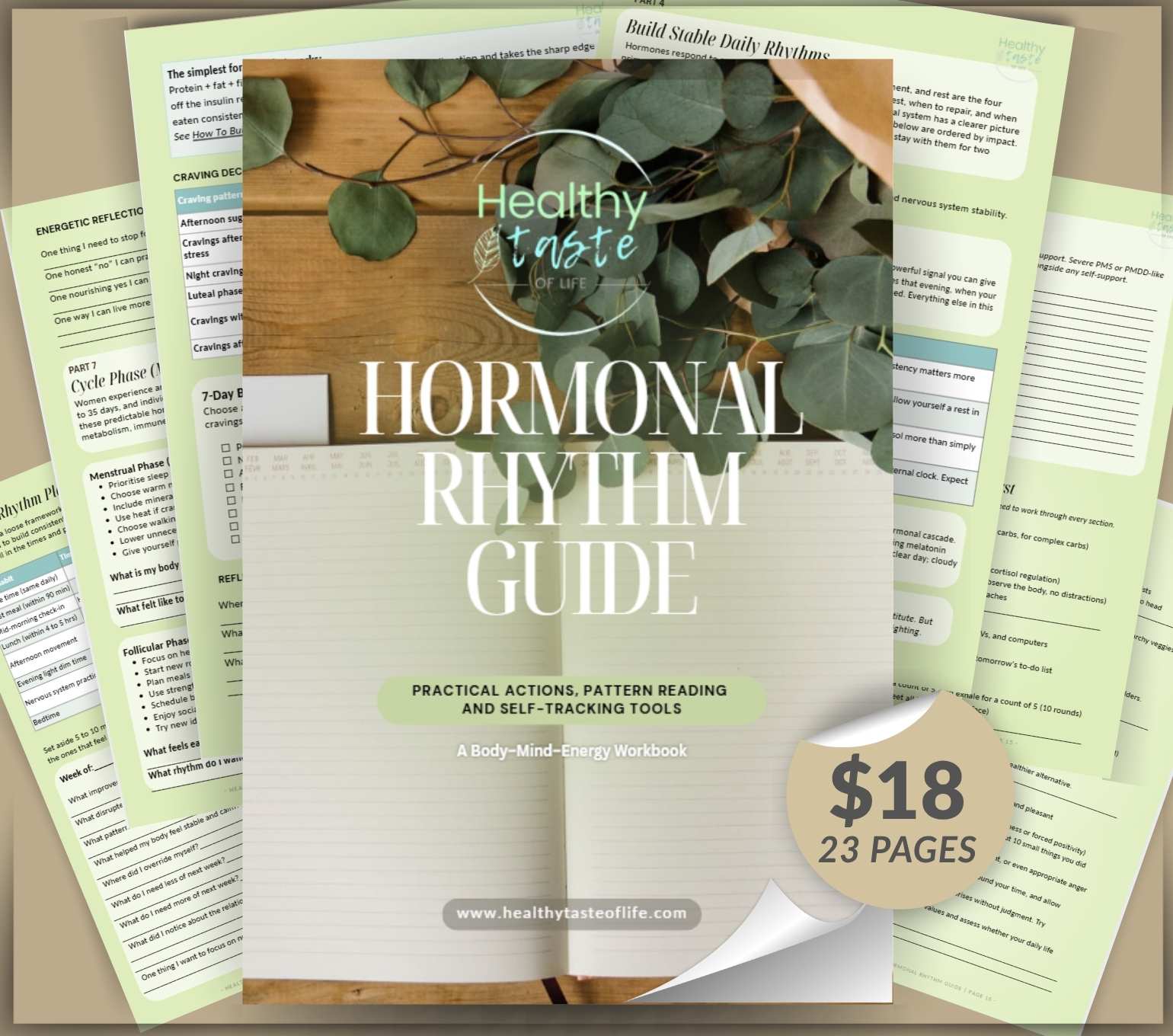 cover PDF guide to regulate hormones naturally