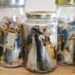 oven cooked mackerel in jars